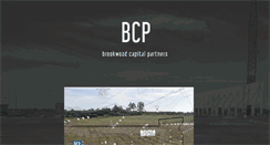 Desktop Screenshot of brookwoodcapitalpartners.com
